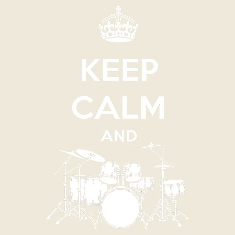 Keep Calm - Schlagzeug - Drums