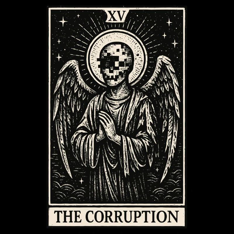 Tarot Datahoarding : L’Ange de la Corruption
