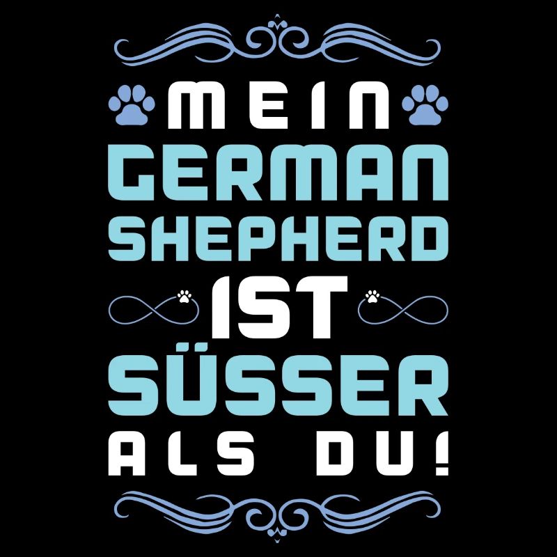 deutscher schäferhund hund spruch