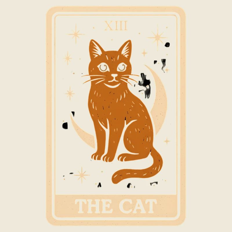 Mystic Cat Tarot Imprimer
