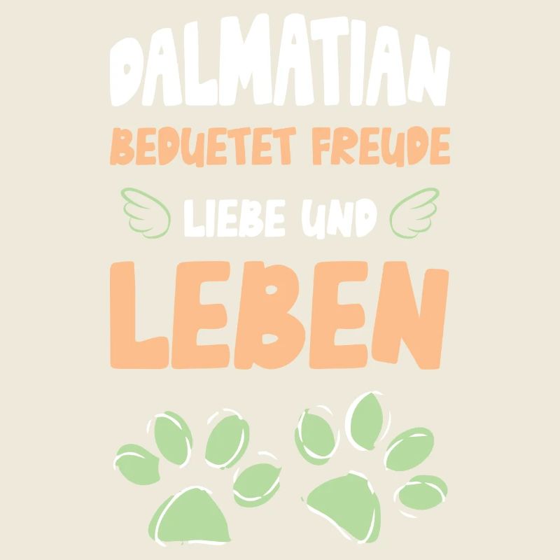 Dalmatian Freude Liebe Leben