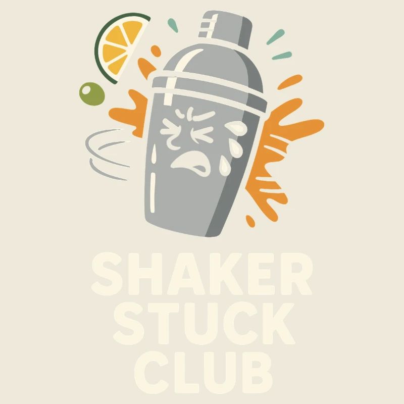 Shaker Stuck Beginner Mixologist