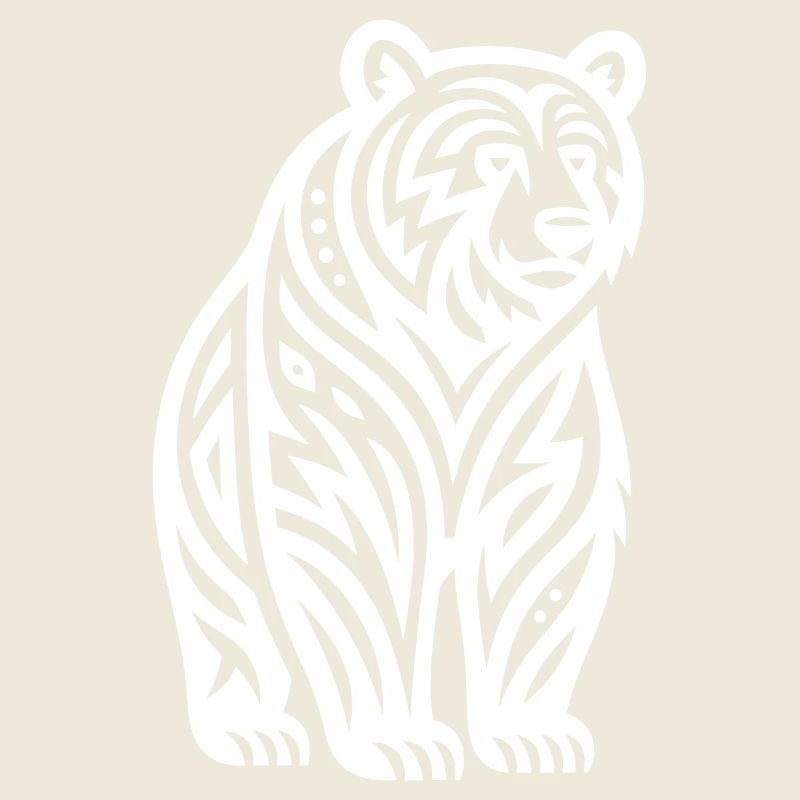 Just a White Bear #2 / JustN-imal