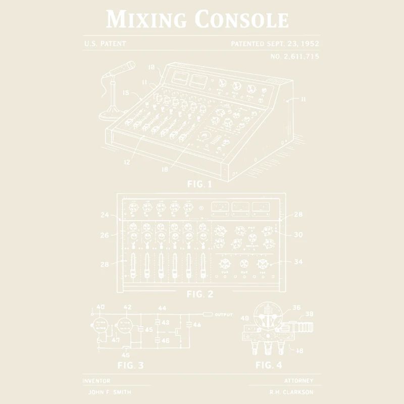 Console de mixage Blueprint