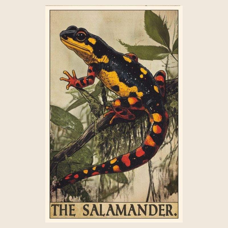 Feuersalamander Salamander