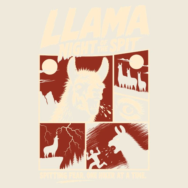 Lamas Pas de drame Juste Lamas Horreur