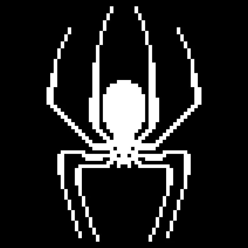 G33 Pixel Spider en blanc