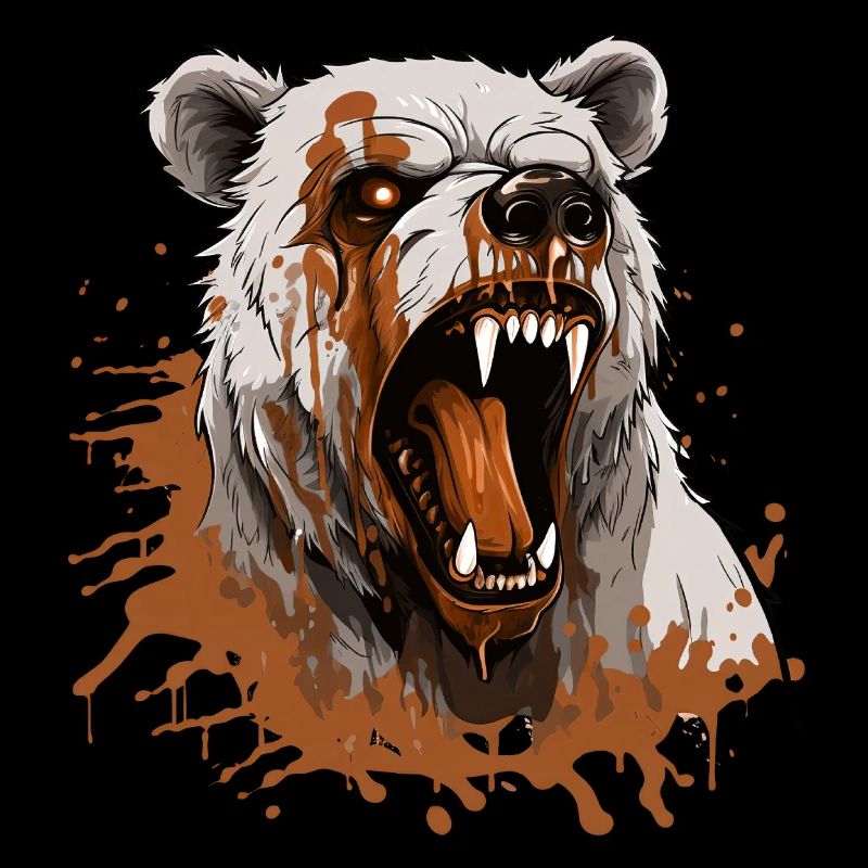 Bär, Tier, Tier, Tier, Tier, Blut, Kunst, Kunst, Kunst,