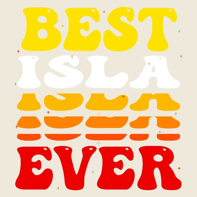 Süße beste Isla aller Zeiten - Groovy Vintage Custom Isla