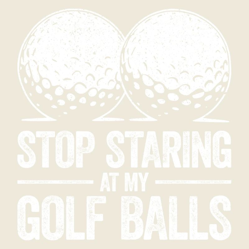 Bitte nicht meine Golfbälle anstarren