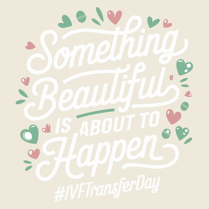 Hoffnung am IVF-Transfer-Tag