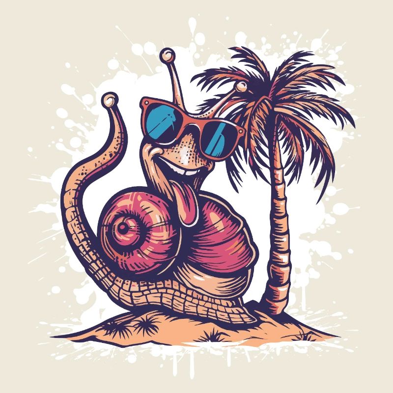 Snail Summer Holiday