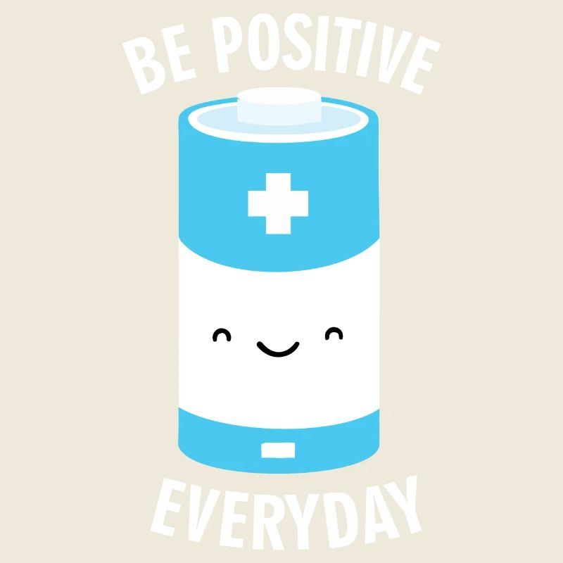 Sei jeden Tag positiv