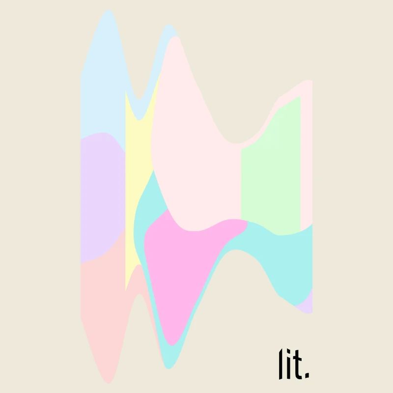 lit. motif coloré