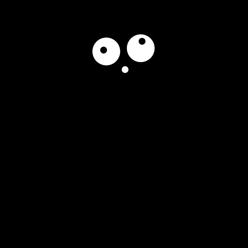 armer schwarzer Kater