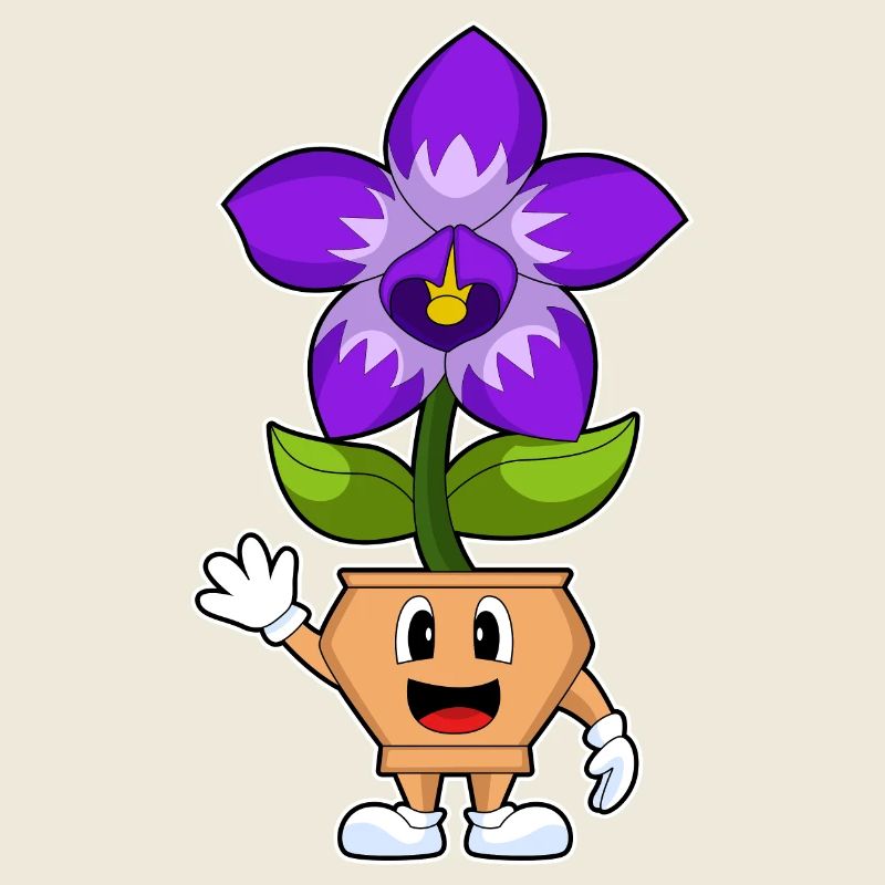 Orchidée drôle