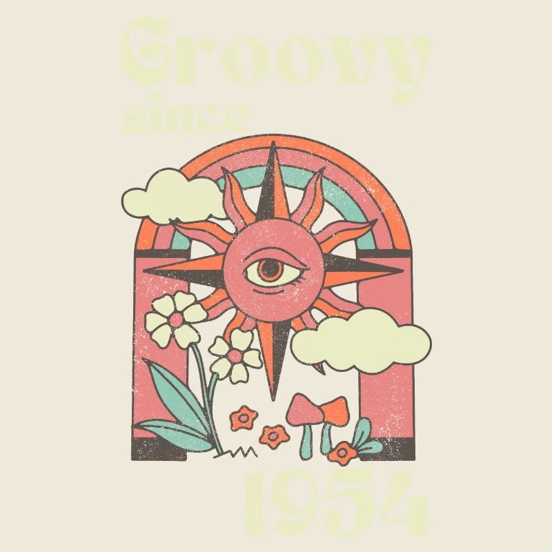 Groovy depuis 1954 avec des graphismes rétro