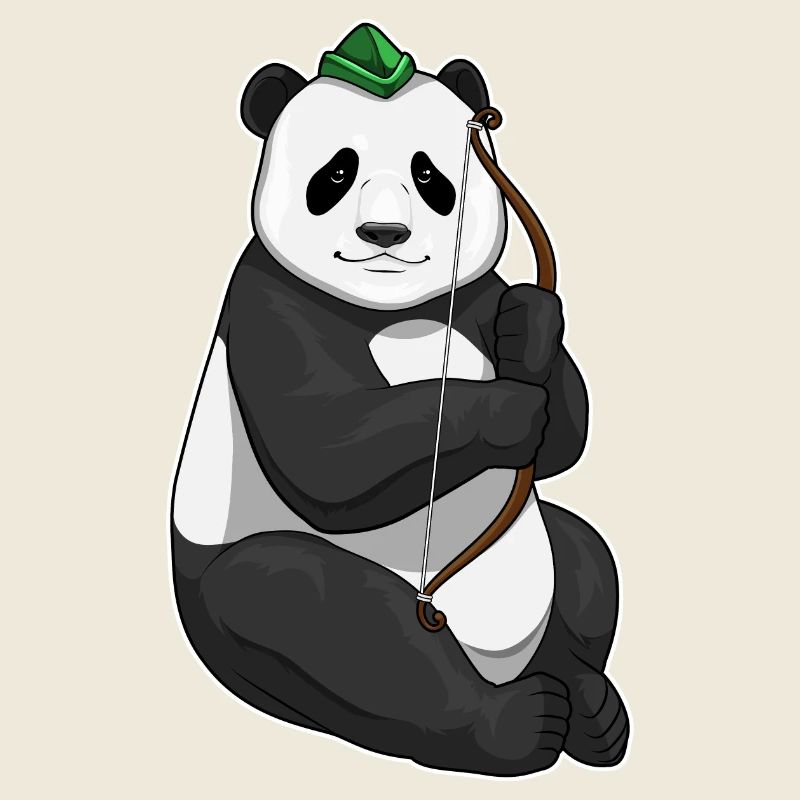 Panda Archer Bow