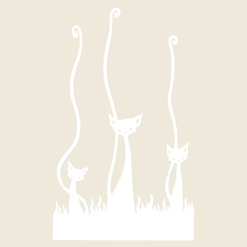 Les trois chats blancs