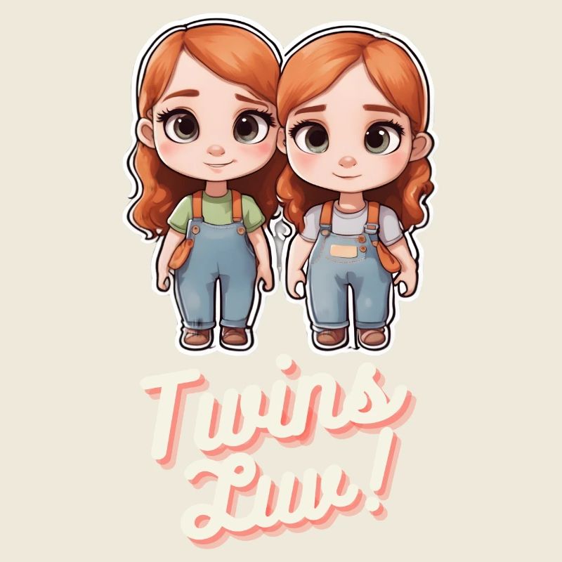 Twins Luv' illustration