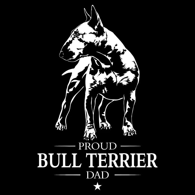 Bull Terrier Dad Bullterrier Hunde Hund Wilsigns