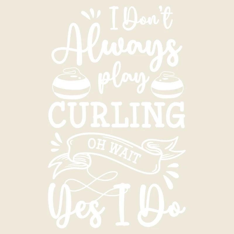 Piste de curling Équipe des joueurs de curling