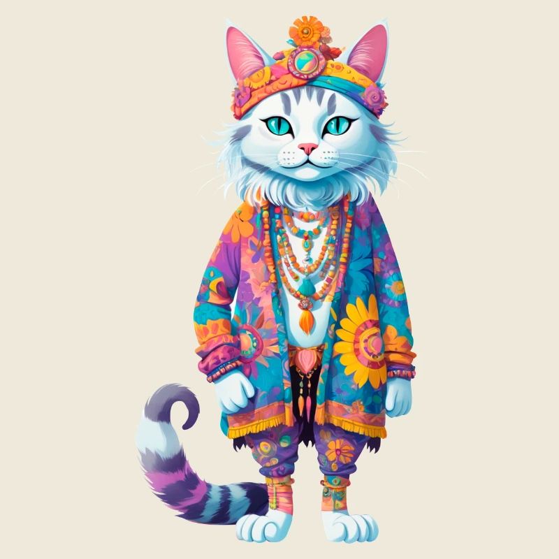 Hippie Cat