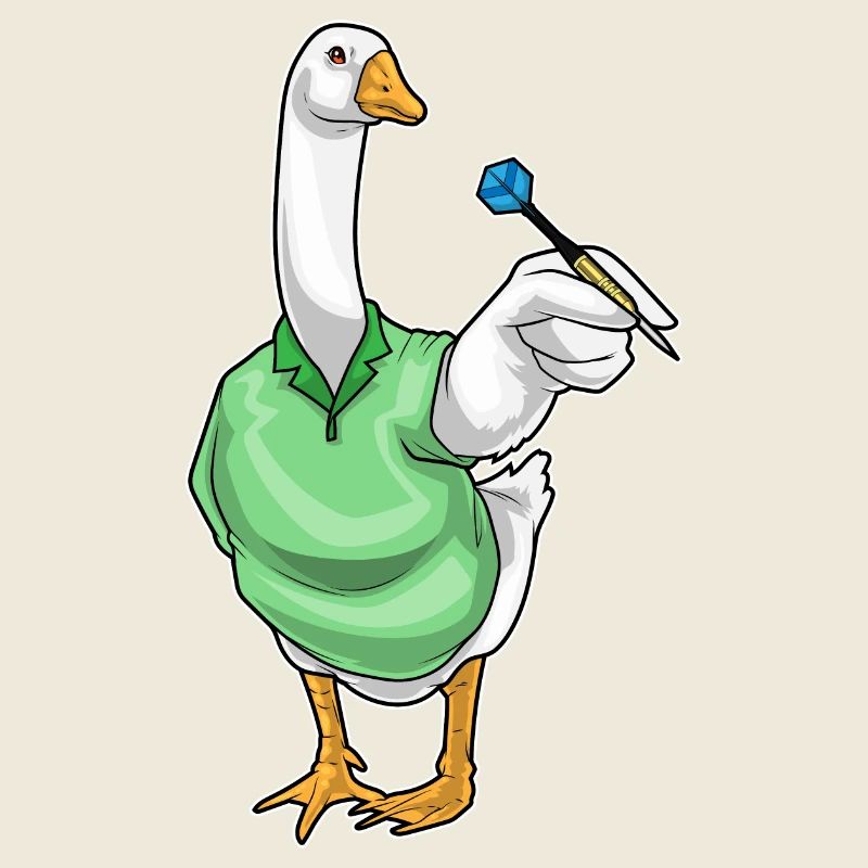 Ente Dart Dartpfeil