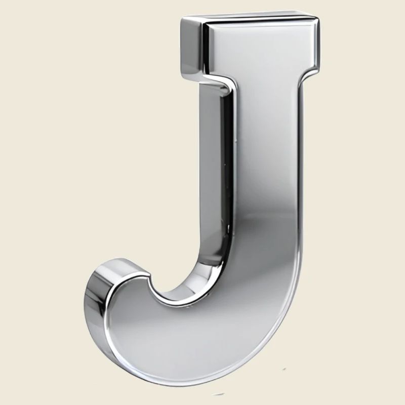 Chrome ,, J " Metallic