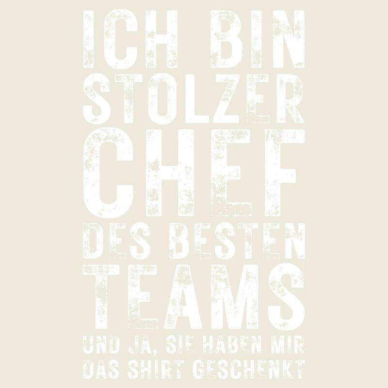 Ein Stolzer Chef Des Besten Teams Super Chef