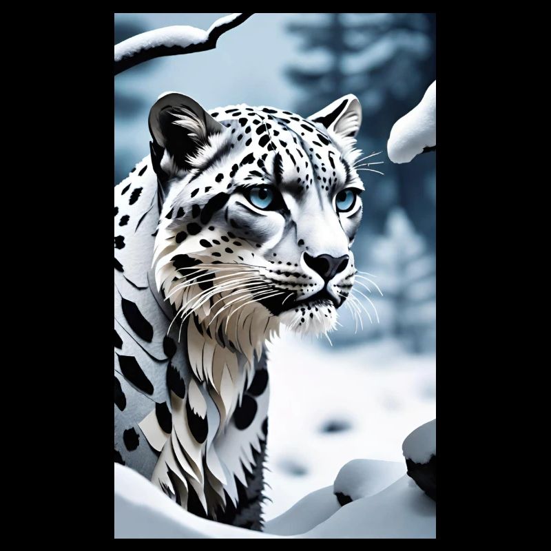 Schneeleopard | Leopard | Raubtier