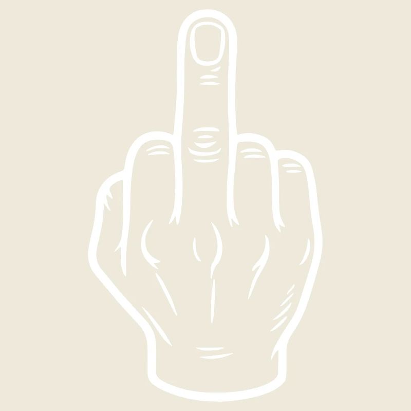 Mittelfinger Symbol