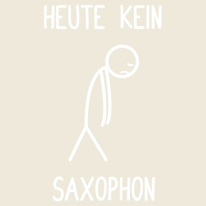 No saxophone player today