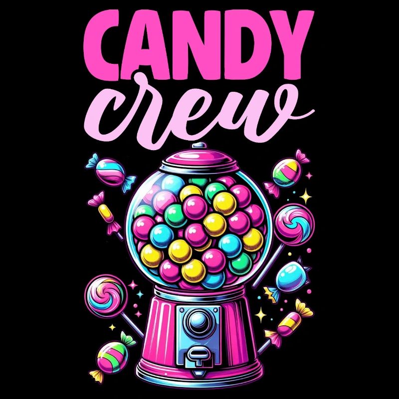 Candy Crew Décoration Candy Lover Sweet Tooth