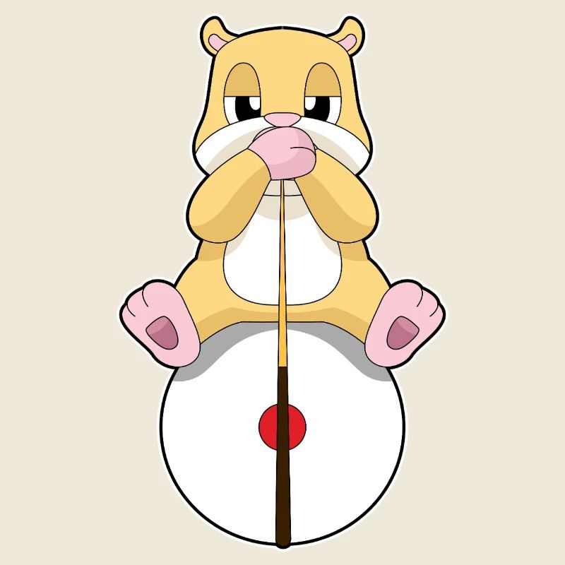 Hamster Billiard Queue Sport