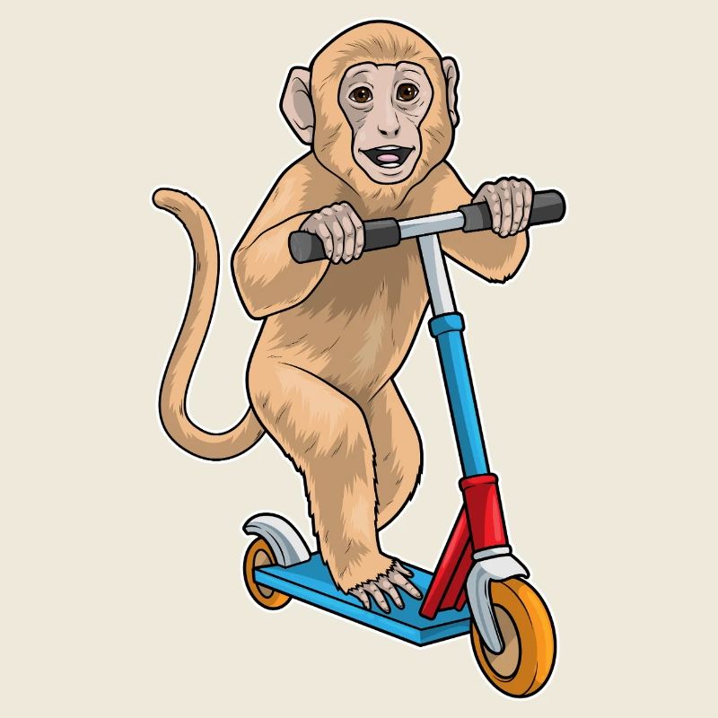 Monkey Kick Scooter