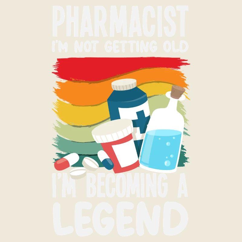 Retro Won't Get Old Legend Pharmacist Pharmacy