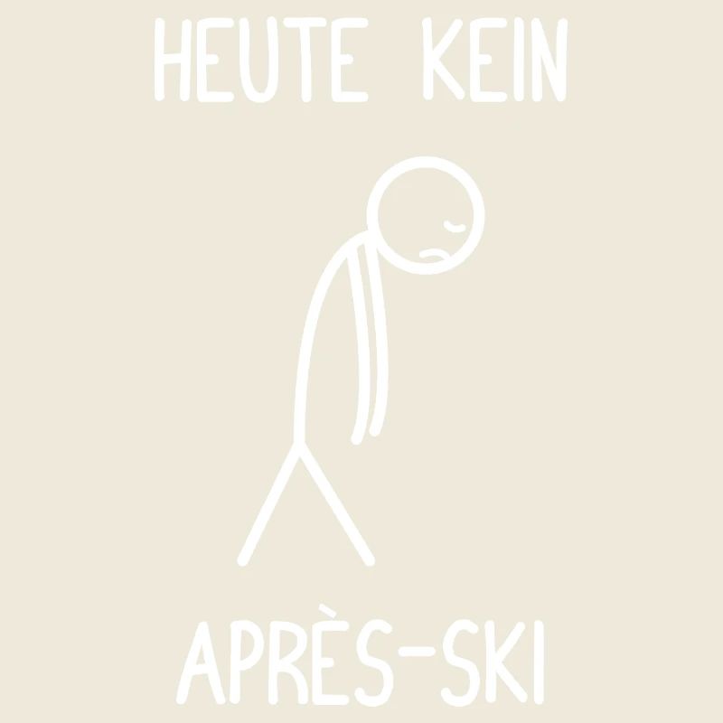 No après-ski fun après-ski skier today
