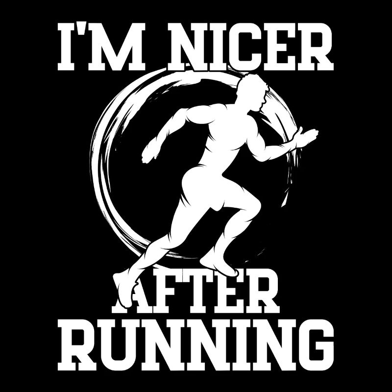 Marathon Runner Nicer After Running Gift