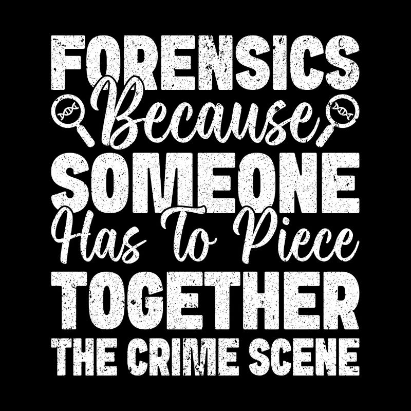Forensic Analyst Piece Together The Crime Scene