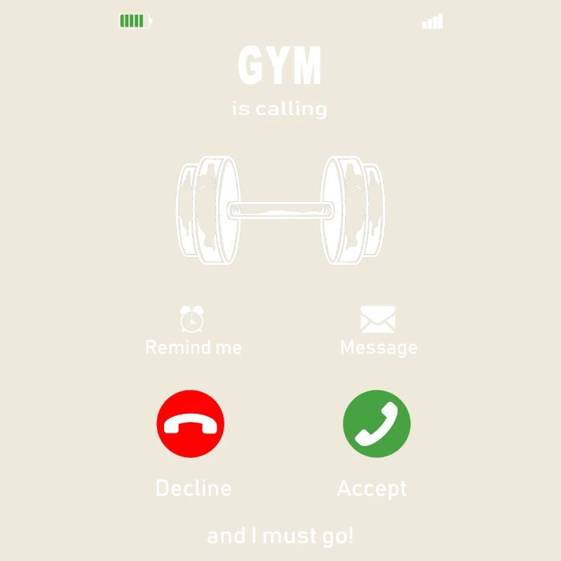 Gym is calling