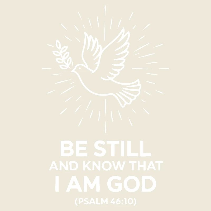 Be still and know that I’m god