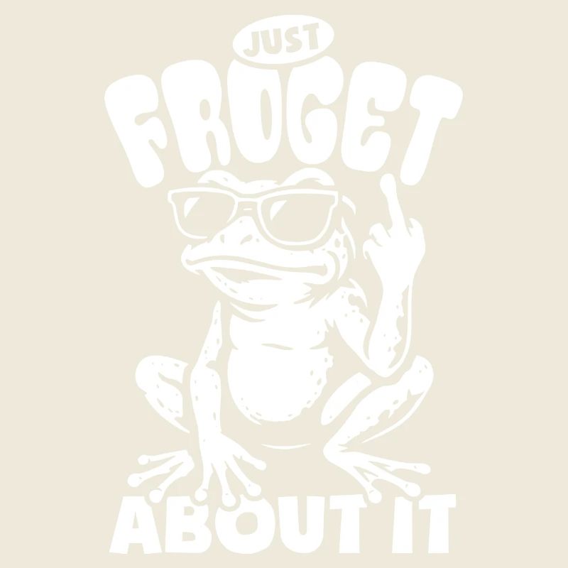 Frog Just froget about it - Frog Word Game