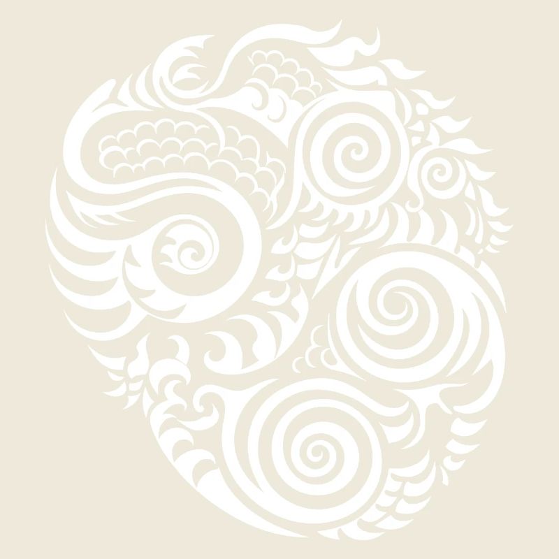 Authentische Maori Tattoo Kunst Tinteneinblick