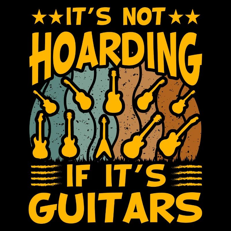 Ce n’est pas de la thésaurisation si ce sont des guitares