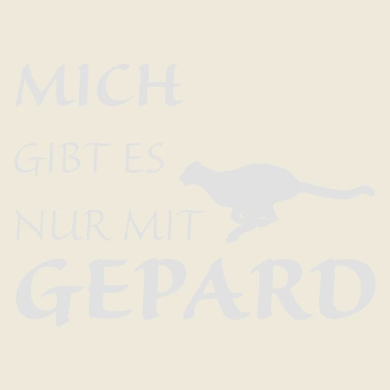 Nur mit Gepard