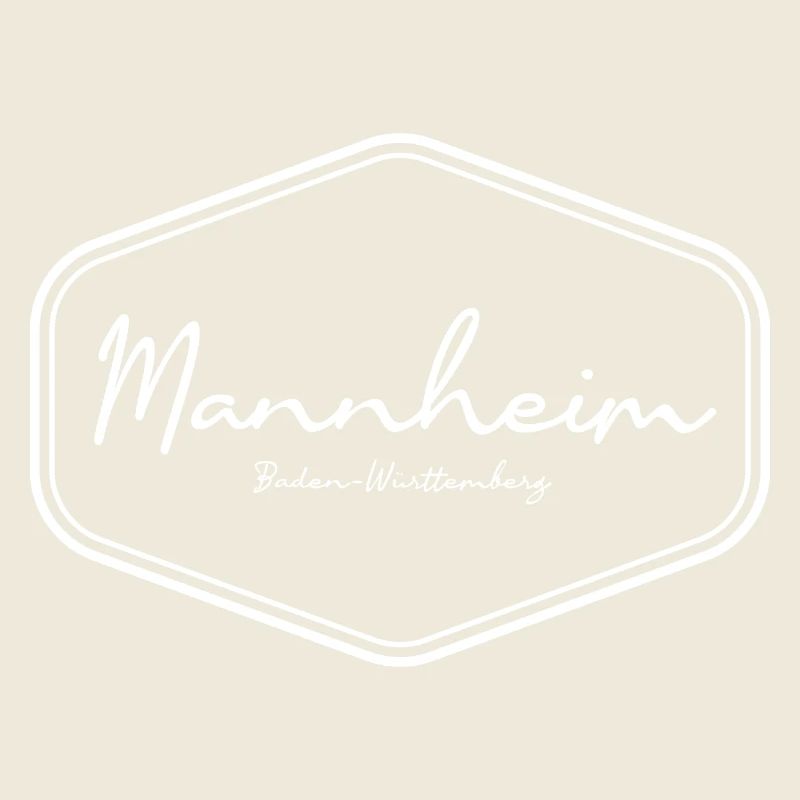 Mannheim Handschrift Badgesdesign