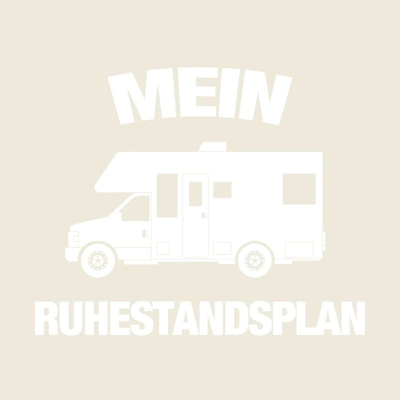 Mein Ruhestandsplan - Wohnmobil Lustiger Rentner