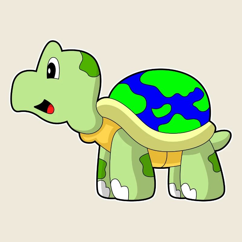 Schildkröte Erdkugel