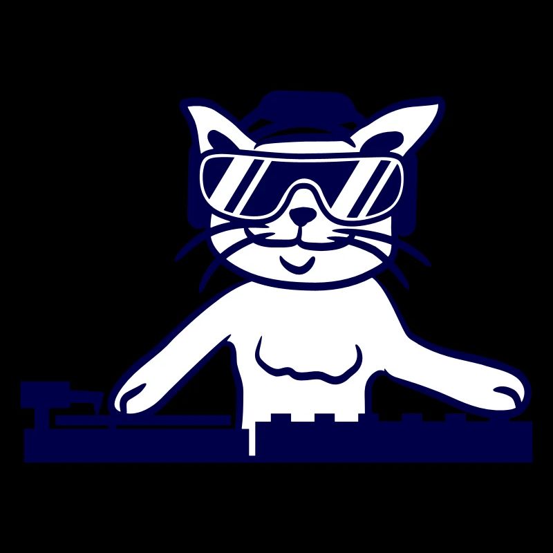 DJ Mixer Cat Kitten Pet